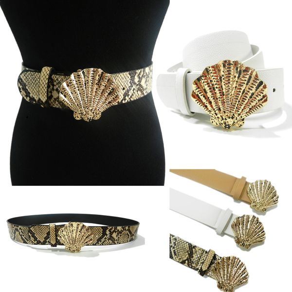 belts for women designer european and american new imitation leather pin buckle ladies belt fashion all-match large shell head decorative be, Black;brown
belts for women designer european and american new imitation leather pin buckle ladies belt fashion all-match large shell head decorative be, Black;brown