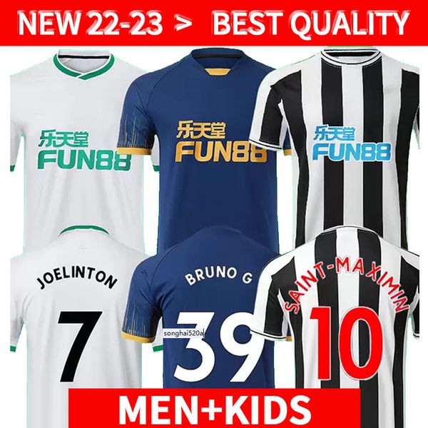 22 23 soccer jersey botman bruno g joelinton trippier 2022 2023 maximin wilson shelvey almiron targett wood pope football shirt men kids kit, Black;yellow
22 23 soccer jersey botman bruno g joelinton trippier 2022 2023 maximin wilson shelvey almiron targett wood pope football shirt men kids kit, Black;yellow