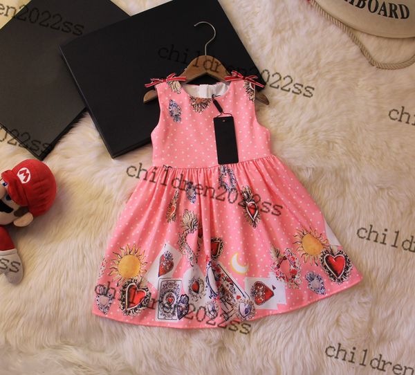 sleeveless princess dress summer mesh splicing skirts designer dr pleated dresses for girls high-end round neck t-shirts-dress 2022 autumn c, Red;yellow
sleeveless princess dress summer mesh splicing skirts designer dr pleated dresses for girls high-end round neck t-shirts-dress 2022 autumn c, Red;yellow