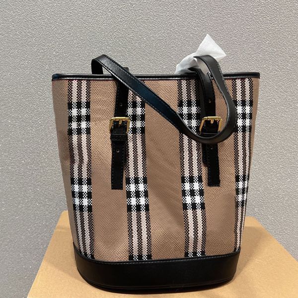 check canvas bucket bag drawstring shoulder bags plaid women handbag purse patchwork leather large capacity stripes shopping bag two adjusta
check canvas bucket bag drawstring shoulder bags plaid women handbag purse patchwork leather large capacity stripes shopping bag two adjusta