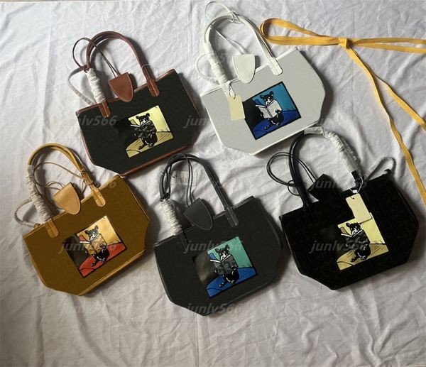 shopping bag luxurys designer women's fashion bag can be back-to-back or portable