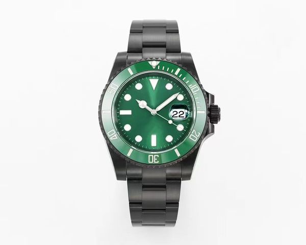 40mm men's mechanical watch black stainless steel dial green ceramic bezel movement fully automatic winding deep sea water resistant wa, Slivery;brown
40mm men's mechanical watch black stainless steel dial green ceramic bezel movement fully automatic winding deep sea water resistant wa, Slivery;brown
