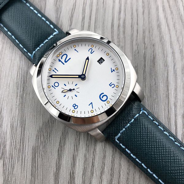 watches mens watch 44mm automatic mechanical wristwatches leather rubber strap sapphire waterproof business watches luminous wristwatch, Slivery;brown
watches mens watch 44mm automatic mechanical wristwatches leather rubber strap sapphire waterproof business watches luminous wristwatch, Slivery;brown