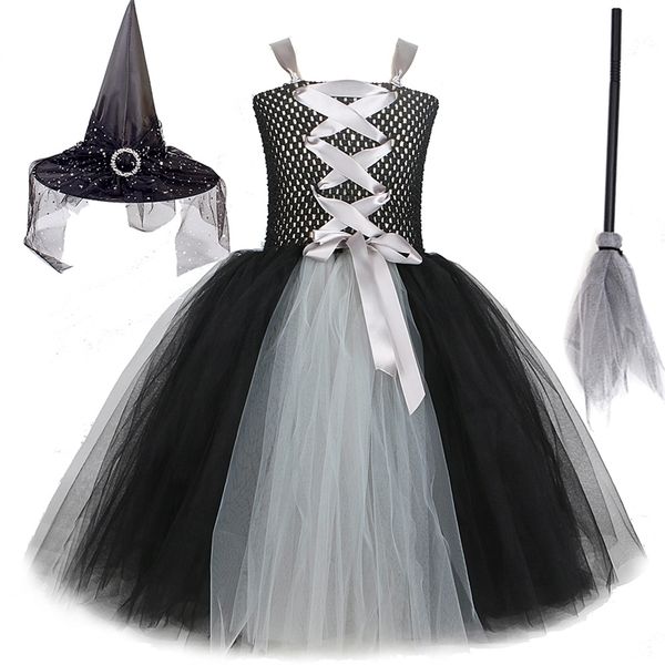 gray black witch halloween costumes for girls kids long cosplay dresses tulle outfit with hat broom evil queen dress up tutus 220618, Red;yellow
gray black witch halloween costumes for girls kids long cosplay dresses tulle outfit with hat broom evil queen dress up tutus 220618, Red;yellow