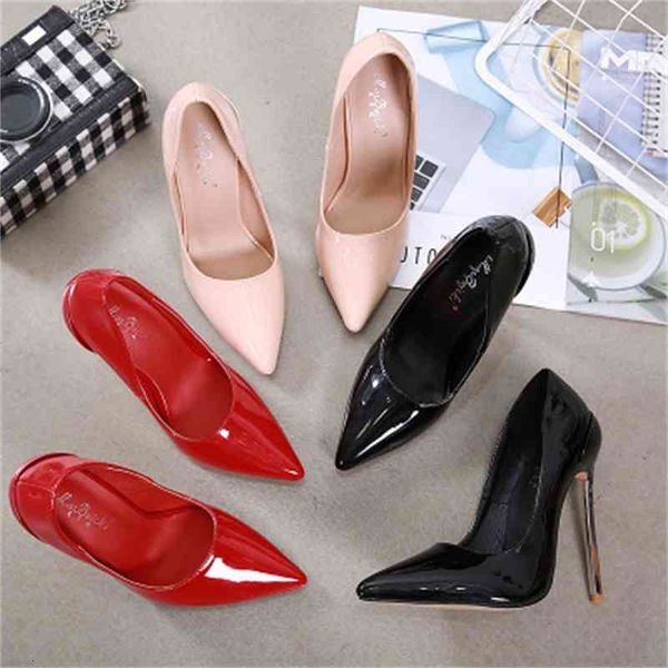 dress shoes spring wild women's new stiletto heels wedding shoes pointed single heel height13.5cm occupation 40-42large size, Black
dress shoes spring wild women's new stiletto heels wedding shoes pointed single heel height13.5cm occupation 40-42large size, Black