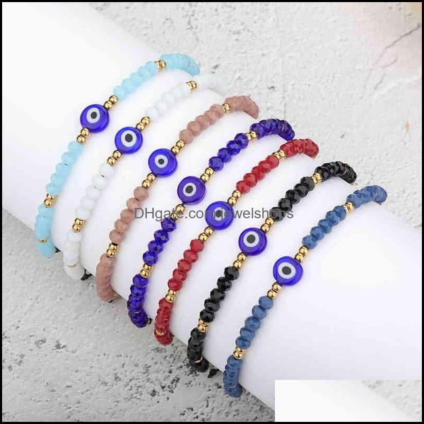 beaded bracelet accessories female glazed devils eye woven crystal couple drop delivery 2021 link chain bracelets jewelry uk7g4, Black
beaded bracelet accessories female glazed devils eye woven crystal couple drop delivery 2021 link chain bracelets jewelry uk7g4, Black