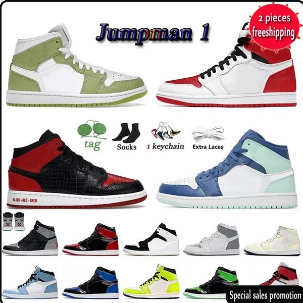 2022 jumpman 1 basketball shoes 1s men women running outdoor sneakers sports shoes obsidian og high pine green black court purple royal bred
2022 jumpman 1 basketball shoes 1s men women running outdoor sneakers sports shoes obsidian og high pine green black court purple royal bred