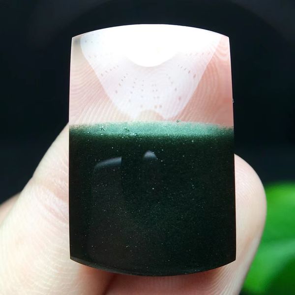 natural green phantom quartz rectangle pendant 24-16-7mm big clear women man necklace jewelry phantom rare garden aaaaaa, Silver
natural green phantom quartz rectangle pendant 24-16-7mm big clear women man necklace jewelry phantom rare garden aaaaaa, Silver