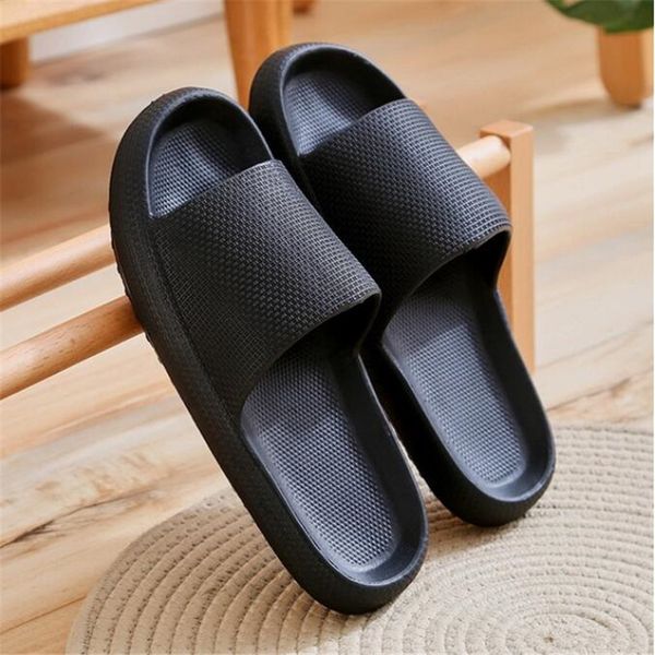 

Core Black Red Stripe Unisex Home Slippers Summer Indoor Floor Non-slip Slippers Couple Family Women and Men Hotel Bathroom Bath Sandal SlipperBeach Shoes Plus Size