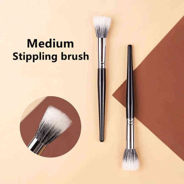 double-layer goat hair stippling brush blush highlighter makeup foundation tool 0308
double-layer goat hair stippling brush blush highlighter makeup foundation tool 0308
