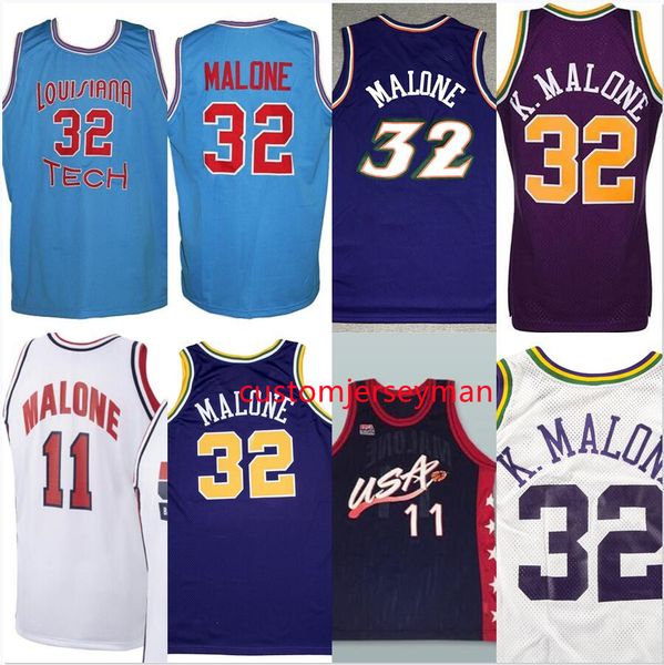 college basketball louisiana tech bulldogs jersey karl #32 malone throwback jerseys vintage mesh stitched embroidery custom big size s-5xl, Black
college basketball louisiana tech bulldogs jersey karl #32 malone throwback jerseys vintage mesh stitched embroidery custom big size s-5xl, Black