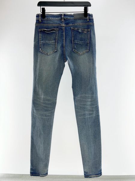 men designer jeans rips stretch knee leather mans pants distressed ripped biker slim fit motorcycle hip hop denim for men s 899, Blue
men designer jeans rips stretch knee leather mans pants distressed ripped biker slim fit motorcycle hip hop denim for men s 899, Blue