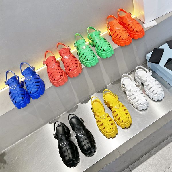 2022 selling designer women sawtooth gladiator sandals fashion pure color weave thick bottom rubber sandal slides summer beach comfortable p, Black
2022 selling designer women sawtooth gladiator sandals fashion pure color weave thick bottom rubber sandal slides summer beach comfortable p, Black