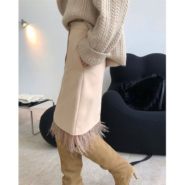 ewq spring casual female fashion casual soft solid color feather decoration detachable minimalist slim short skirt 8d393 210311, Black
ewq spring casual female fashion casual soft solid color feather decoration detachable minimalist slim short skirt 8d393 210311, Black