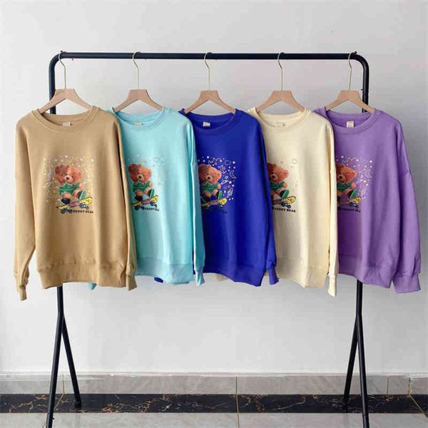 women's hoodies sweatshirts spring and autumn korean loose round neck casual cartoon bear long sleeve terry sweater female 4jej, Black
women's hoodies sweatshirts spring and autumn korean loose round neck casual cartoon bear long sleeve terry sweater female 4jej, Black