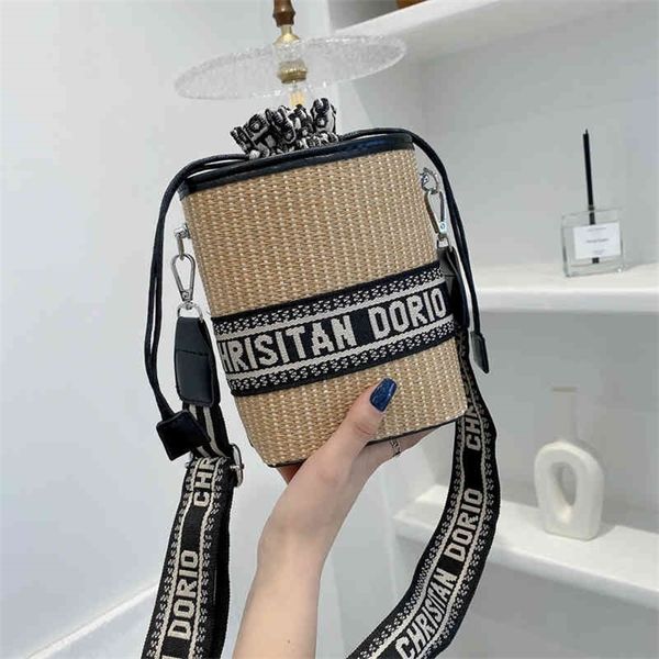 68% off bag bag women's fashion new straw korean drawstring bucket texture foreign style slung one shoulder
68% off bag bag women's fashion new straw korean drawstring bucket texture foreign style slung one shoulder