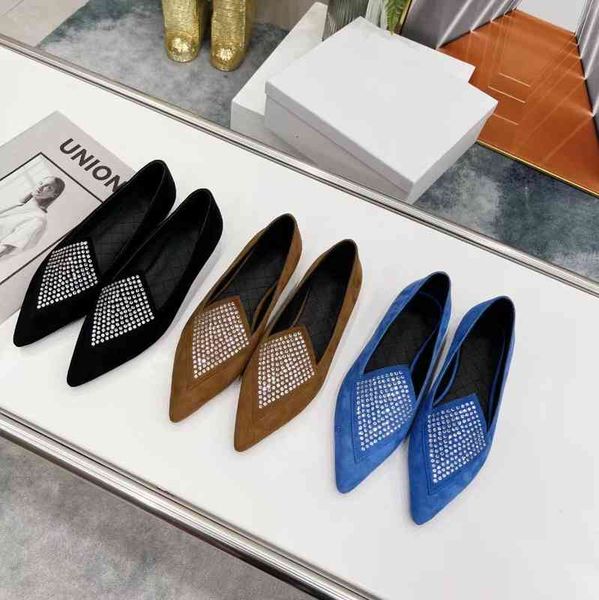 dress shoes est spring child suede woman apartments ballet shoes pointed-toe boat unique crystal decora x9q0, Black 
dress shoes est spring child suede woman apartments ballet shoes pointed-toe boat unique crystal decora x9q0, Black