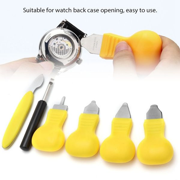 7pcs set watch back case opener cover pry knife blade remover battery replacement part repair tool for maker 220617
7pcs set watch back case opener cover pry knife blade remover battery replacement part repair tool for maker 220617