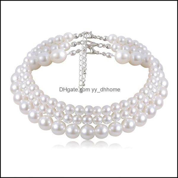 beaded necklaces pendants jewelry bohemian high-end atmosphere pearl mtilayer elegant clavicle chain simple fashion personality creative p, Silver
beaded necklaces pendants jewelry bohemian high-end atmosphere pearl mtilayer elegant clavicle chain simple fashion personality creative p, Silver