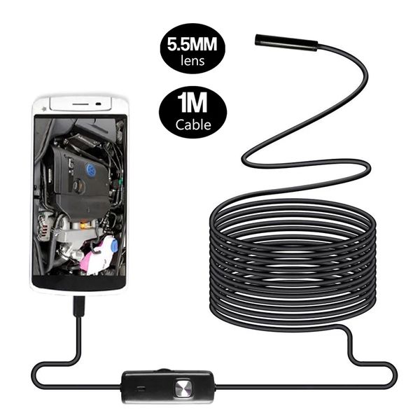 an97 1m soft hard cable 5.5mm lens android endoscope camera usb waterproof borescope snake 6 leds micro usb port
an97 1m soft hard cable 5.5mm lens android endoscope camera usb waterproof borescope snake 6 leds micro usb port