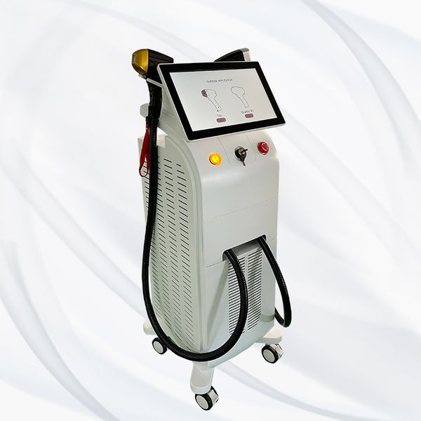 new professional double handle diode laser diodo hair removal machine factory whole sales price, Black
new professional double handle diode laser diodo hair removal machine factory whole sales price, Black