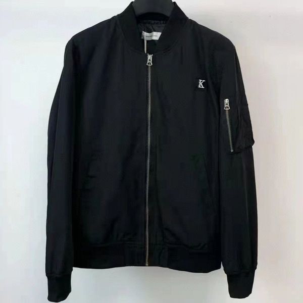 men's and women's jackets brand letter embroidery stand collar zipper coat fashion loose casual sports baseball jacket, Black;brown
men's and women's jackets brand letter embroidery stand collar zipper coat fashion loose casual sports baseball jacket, Black;brown