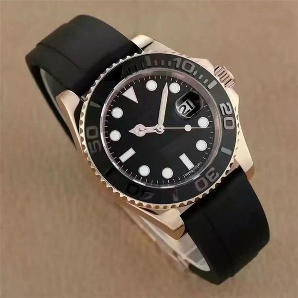 men's three needle mechanical watch sapphire crystal glass ceramic ring mouth 316l steel shell cover button rubb2488, Slivery;brown
men's three needle mechanical watch sapphire crystal glass ceramic ring mouth 316l steel shell cover button rubb2488, Slivery;brown
