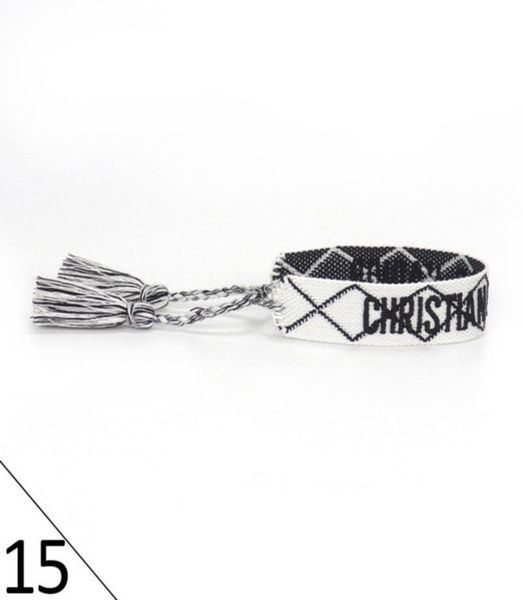braided luxury brand bracelet adjustable woven friendship bangle for womens mens designer letter embroidery rope bracelets jewelry gift code, Golden;silver
braided luxury brand bracelet adjustable woven friendship bangle for womens mens designer letter embroidery rope bracelets jewelry gift code, Golden;silver