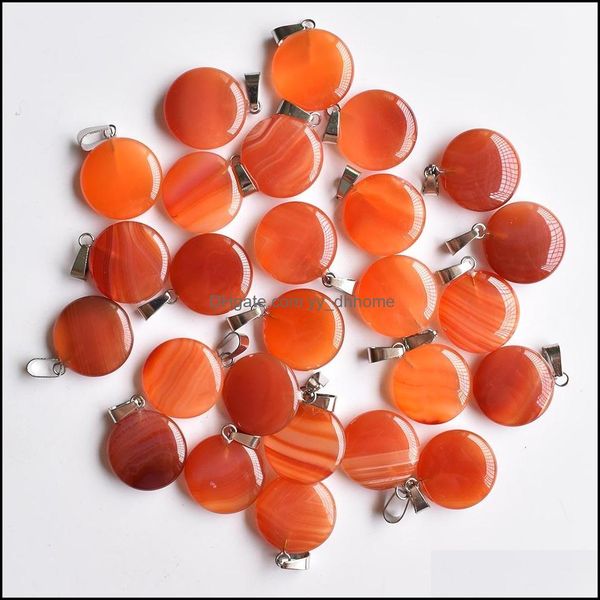charms jewelry findings components natural stone red onyx round pendants chakras gem fit diy earrings necklace accessory drop delivery 202, Bronze;silver
charms jewelry findings components natural stone red onyx round pendants chakras gem fit diy earrings necklace accessory drop delivery 202, Bronze;silver