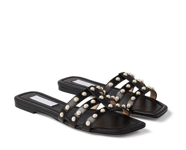 black nappa sheepskin slippers cutout mesh hazal flat pearl slides luxury designer sandals slippers motif fashion leather with box
black nappa sheepskin slippers cutout mesh hazal flat pearl slides luxury designer sandals slippers motif fashion leather with box