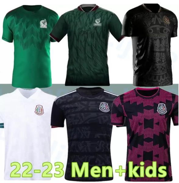 thailand 2022 mexico soccer jersey fans player version h.losano chicharito g dos santos 22 23 football shirt men and kids sets uniform s-3x, Black;yellow
thailand 2022 mexico soccer jersey fans player version h.losano chicharito g dos santos 22 23 football shirt men and kids sets uniform s-3x, Black;yellow
