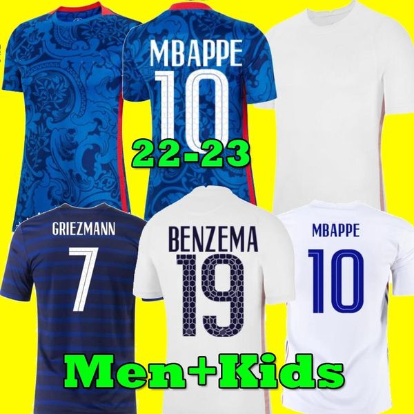 mbappe benzema french soccer jerseys 2021 2022 griezmann pogba giroud kante home away 22 23 francia football shirts men kids kit maillot de, Black
mbappe benzema french soccer jerseys 2021 2022 griezmann pogba giroud kante home away 22 23 francia football shirts men kids kit maillot de, Black