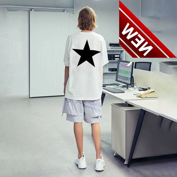 50% off discount fg multi thread s back printed five pointed star lovers fashion t-shirt 2022 summer loose medium long men's and women&, White;black
50% off discount fg multi thread s back printed five pointed star lovers fashion t-shirt 2022 summer loose medium long men's and women&, White;black