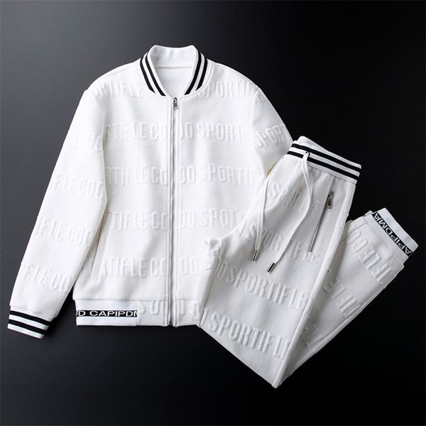 knitted texture casual sports suit autumn men and women same style cardigan sweater and trousers two piece suit lj201125, Gray
knitted texture casual sports suit autumn men and women same style cardigan sweater and trousers two piece suit lj201125, Gray