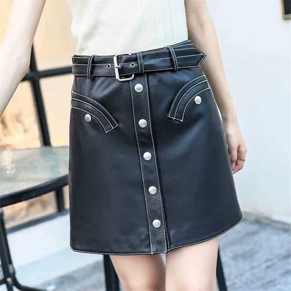 women skirt autumn and winter new leather open line waist versatile leather skirt t200113, Black
women skirt autumn and winter new leather open line waist versatile leather skirt t200113, Black