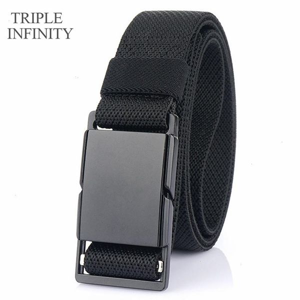 fashion men belt wear-resistant quick release metal magnetic buckle jeans casual nylon tactical 3.4cm width, Black;brown
fashion men belt wear-resistant quick release metal magnetic buckle jeans casual nylon tactical 3.4cm width, Black;brown