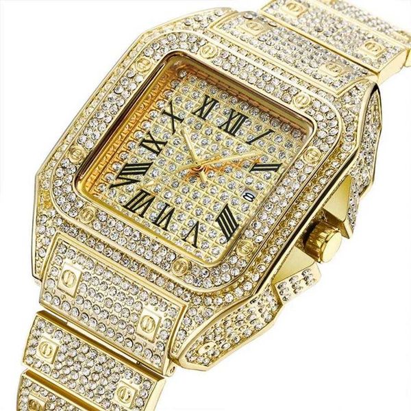 men fashion watch shinning diamond watch full iced out watches stainless steel quartz movement party sport w22502363, Slivery;brown
men fashion watch shinning diamond watch full iced out watches stainless steel quartz movement party sport w22502363, Slivery;brown