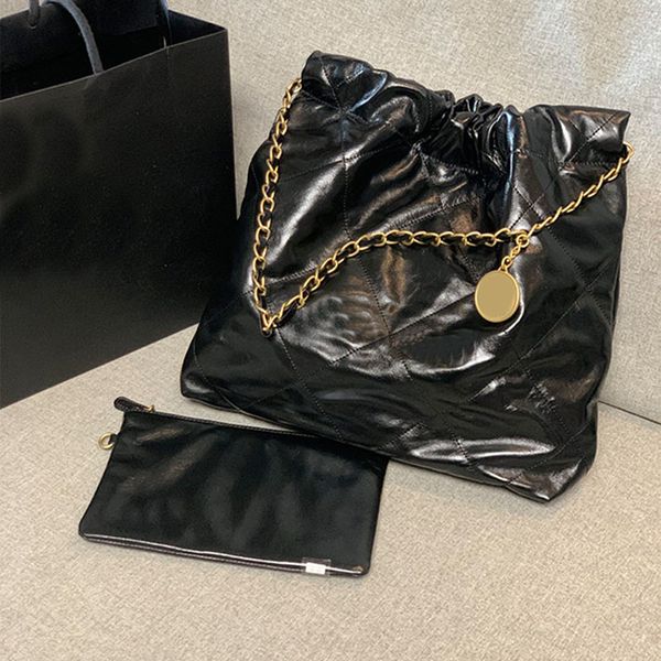 2022 latest shoulder bag handbags handbag travel bags cowhide wallet large capacity drawstring close bag classic chain shoulders strap 2 siz
2022 latest shoulder bag handbags handbag travel bags cowhide wallet large capacity drawstring close bag classic chain shoulders strap 2 siz
