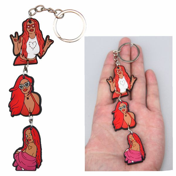new designer karol g fashion style famous signer 2d keychain ready to stock decoration hanging on bags, White;pink
new designer karol g fashion style famous signer 2d keychain ready to stock decoration hanging on bags, White;pink
