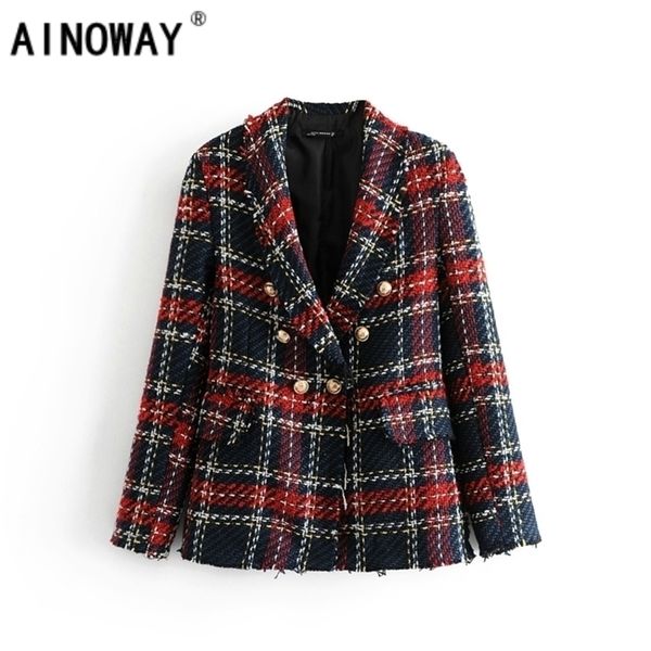 elegant hairy coat women autumn plaid jacket female plush overcoat casual outerwear fall jacket women y200101, Black;brown
elegant hairy coat women autumn plaid jacket female plush overcoat casual outerwear fall jacket women y200101, Black;brown