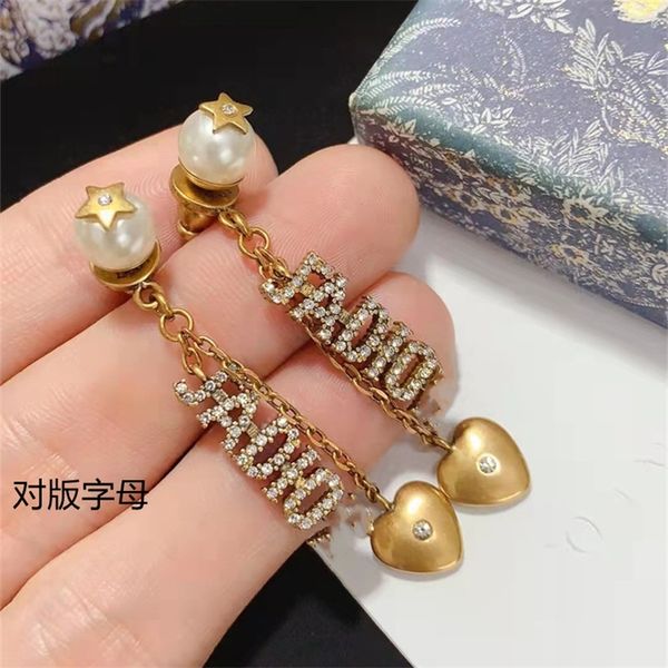 shop 80% off clearance high-end version love letter long tassel pearl earrings women light luxury fashion earrings, Golden
shop 80% off clearance high-end version love letter long tassel pearl earrings women light luxury fashion earrings, Golden
