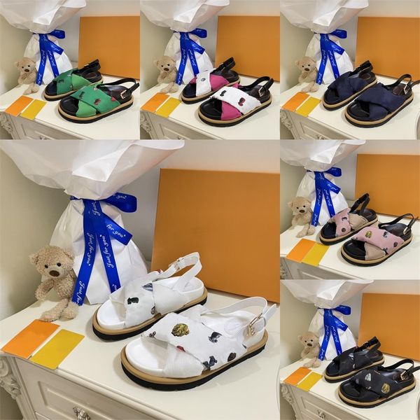 sandals pool designer pillow comfort slippers buckle space cotton sandal smooth calfskin letter mules easy-to-wear rubber bottom slides, Black
sandals pool designer pillow comfort slippers buckle space cotton sandal smooth calfskin letter mules easy-to-wear rubber bottom slides, Black