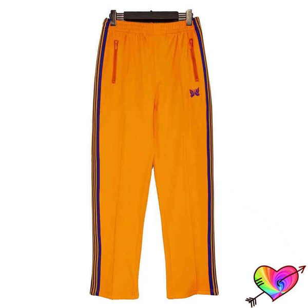 2022 orange needles pants men women purple embroidery butterfly needles track pants awge pocket trousers t220803, Black
2022 orange needles pants men women purple embroidery butterfly needles track pants awge pocket trousers t220803, Black