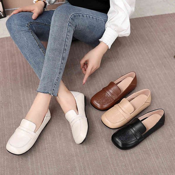 dress shoes large 41-43 lefu shoes women's spring korean version cowhide shallow mouth soft bottom leather comfortable small u3t2, Black
dress shoes large 41-43 lefu shoes women's spring korean version cowhide shallow mouth soft bottom leather comfortable small u3t2, Black