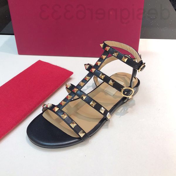 designer sandals luxury design women's flat rivet espadrilles shoes casual leather slippers flip flop big size 41 42 with box, Black
designer sandals luxury design women's flat rivet espadrilles shoes casual leather slippers flip flop big size 41 42 with box, Black