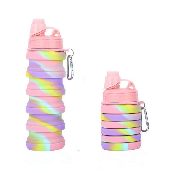 500ml silicone water bottle creative camouflage practical tour outdoor sport leak proof seal portable cups folding cups
500ml silicone water bottle creative camouflage practical tour outdoor sport leak proof seal portable cups folding cups