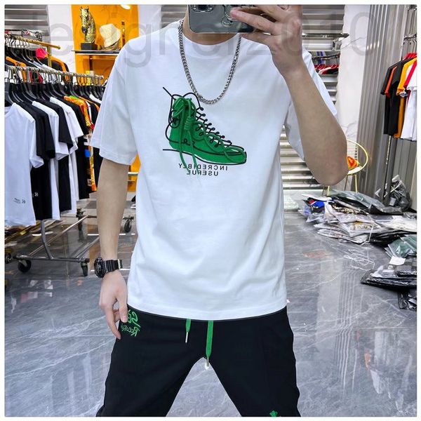 men's t-shirts designer short sleeved t-shirt men's ins net red korean fashion heavy industry casual t-shirt versatile brand half, White;black
men's t-shirts designer short sleeved t-shirt men's ins net red korean fashion heavy industry casual t-shirt versatile brand half, White;black