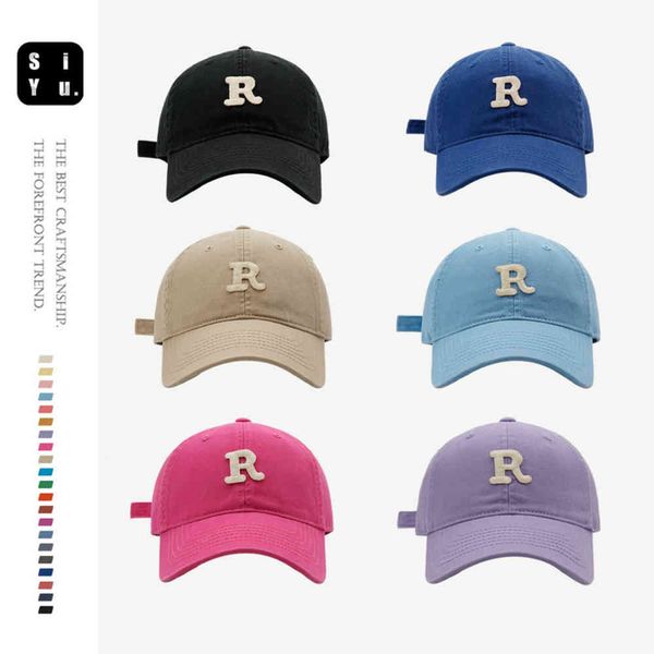high-quality r letter hat children's korean soft duck tongue hat ins pure cotton male couple versatile baseball hat trend, Blue;gray
high-quality r letter hat children's korean soft duck tongue hat ins pure cotton male couple versatile baseball hat trend, Blue;gray