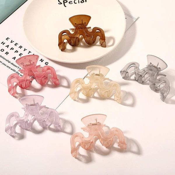 fashion wave shape resin hair clip geometry hairpin barrette for women girl accessories headwear, Slivery;white
fashion wave shape resin hair clip geometry hairpin barrette for women girl accessories headwear, Slivery;white