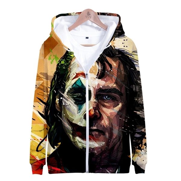 haha joker 3d print zipper hoodie for menwomen winter warm long sleeve fashion harajuku design novelty outwear 3d zipper jacket t200502, Black;brown
haha joker 3d print zipper hoodie for menwomen winter warm long sleeve fashion harajuku design novelty outwear 3d zipper jacket t200502, Black;brown